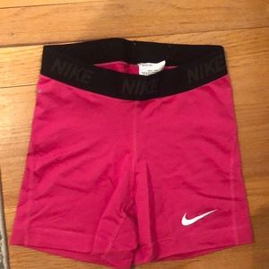Pink Nike pros